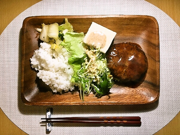 ハンバーグプレート