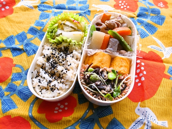 大根の五目煮弁当
