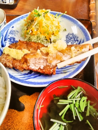 生姜焼き定食