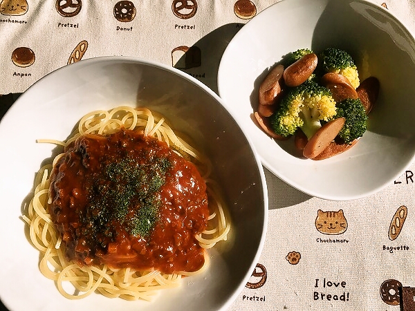 大豆ミートのボロネーゼ