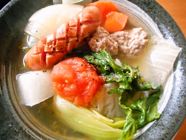 野菜たっぷりポトフ