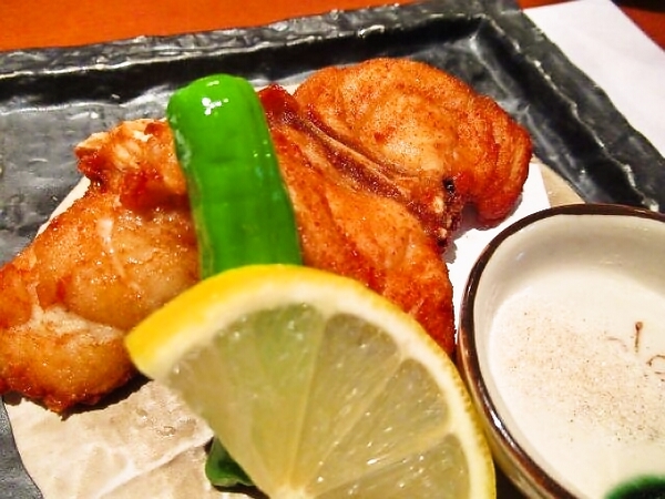 ふぐの唐揚げ