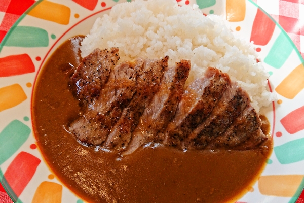 ステーキカレー