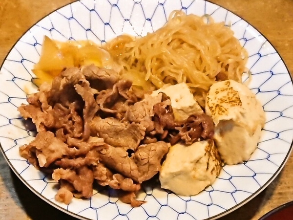 牛皿(京風すき焼き)