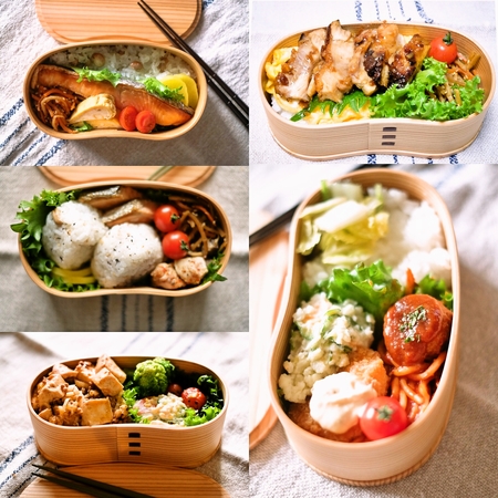 先週の弁当