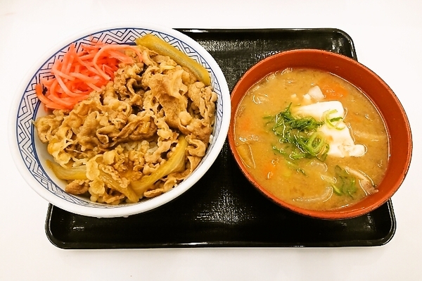 牛丼ととん汁