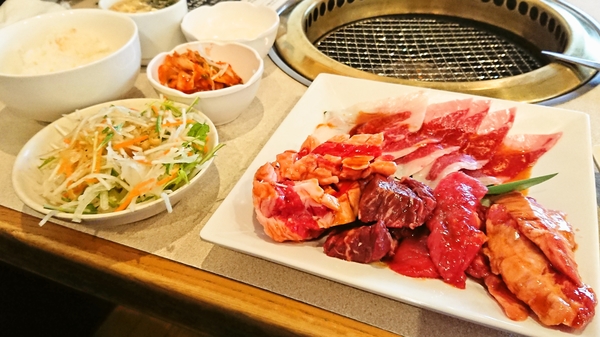 じゅうじゅうカルビのプレミアムランチ♪