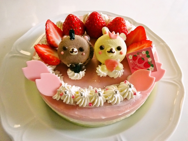 ひなまつりケーキ