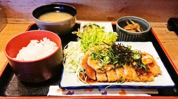 丹波茶屋＠福知山駅前の日替わり定食（７００円）190304