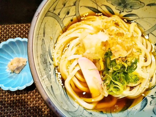 〆のうどん