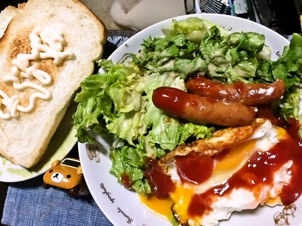 いつもの朝食