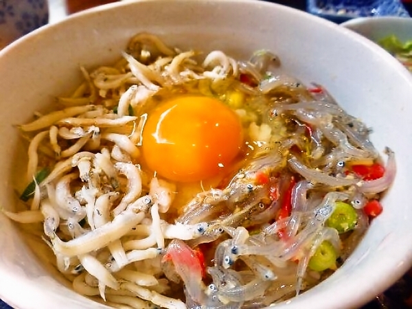 手作りしらす丼