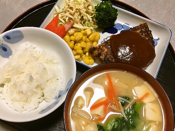 肉のハナマサハンバーグ