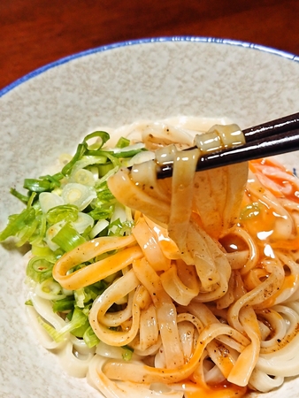 吉見製麺所＠京都・福知山の「釜タレうどん」を食べてみた♪