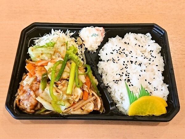 野菜炒め弁当