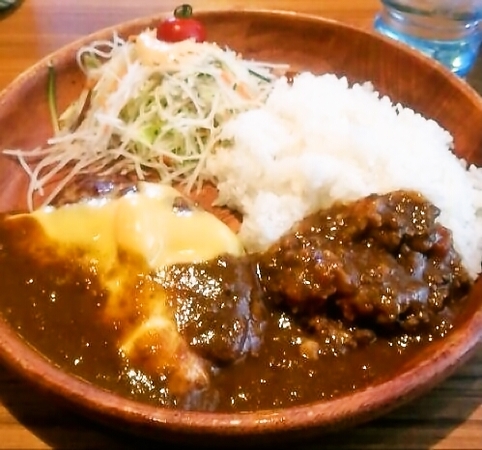 ビックリドンキーの「チーズカリーバーグディッシュ」