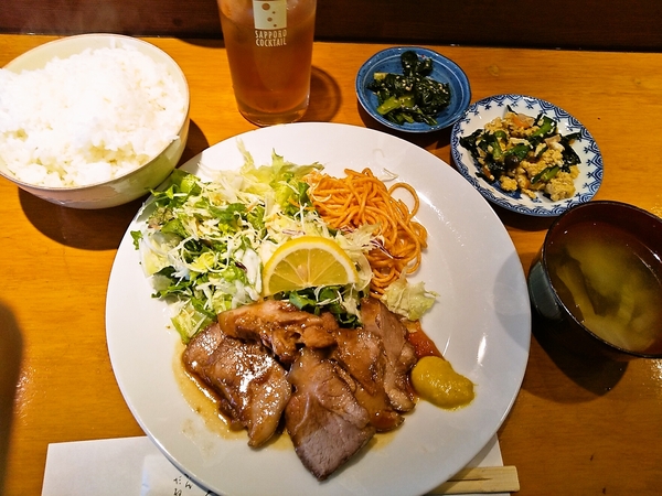 煮豚定食♪ 600円