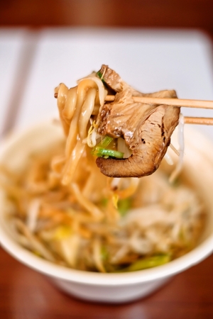 セブイレとみ田のラーメン