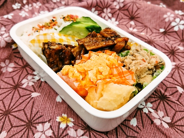 今日の愛妻弁当♪190408