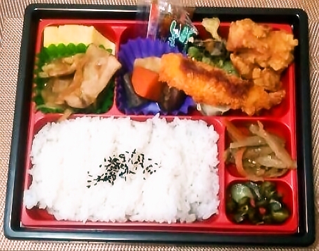 オリジンの「幕の内」を食べました。