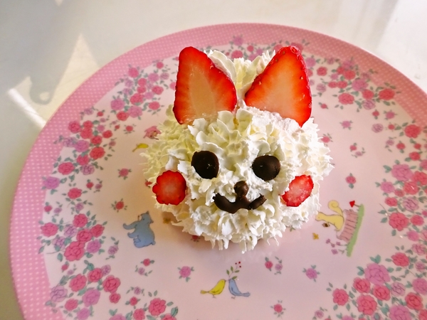 うさぎのケーキ