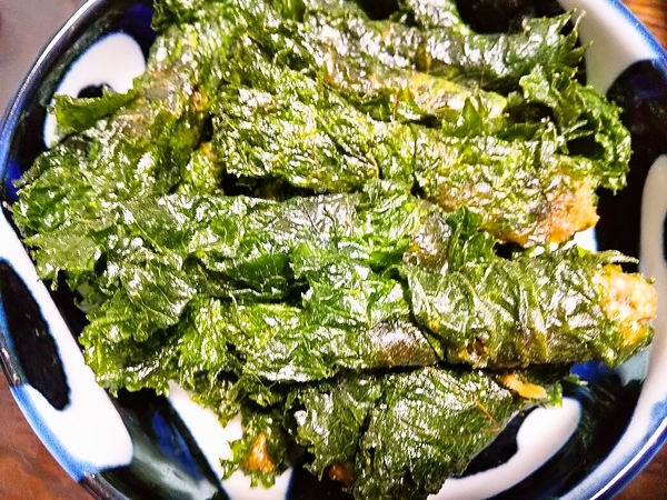 宮城県北名物のシソ巻き