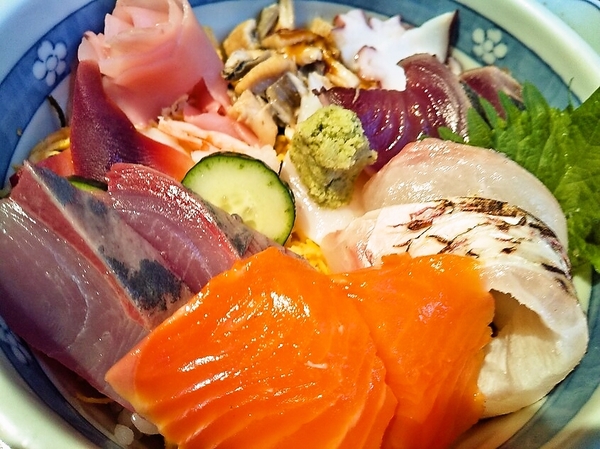 海鮮丼