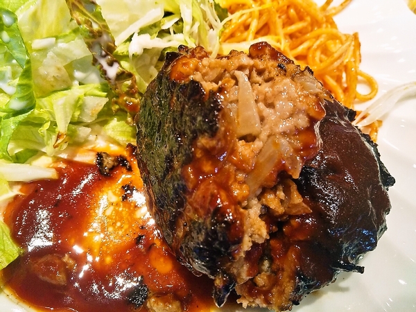 極厚ハンバーグ