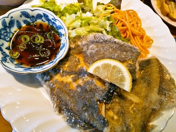 カレイの唐揚げ