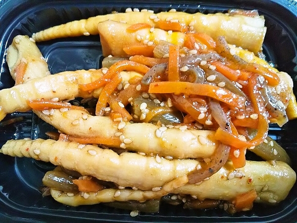 姫竹とフキの炊いたん