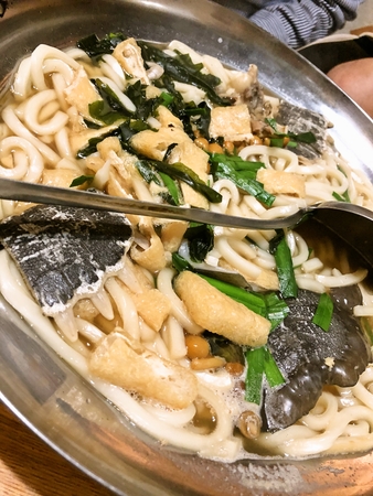 スッポンうどん