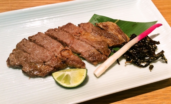 イベリコ豚の岩塩焼