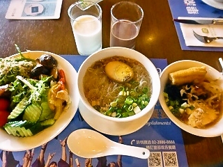 台湾での朝食