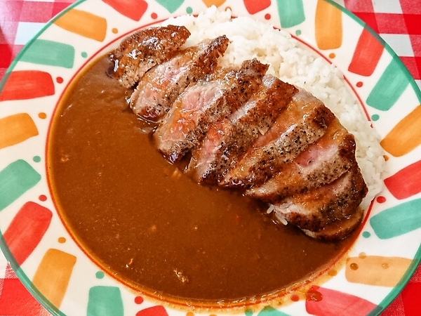 ステーキカレー