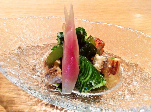 うなぎと胡瓜の酢の物