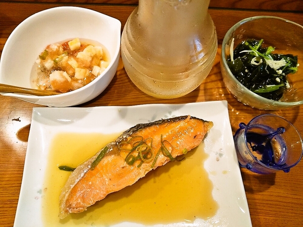 鮭の焼浸し