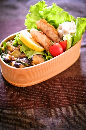 麻婆茄子弁当