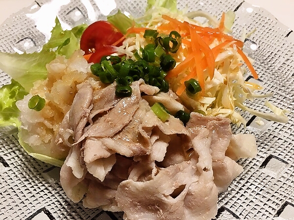 レンジで作る冷しゃぶ
