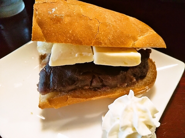 燻製あんバターサンド