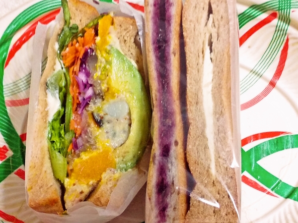 見映えの良い野菜サンド