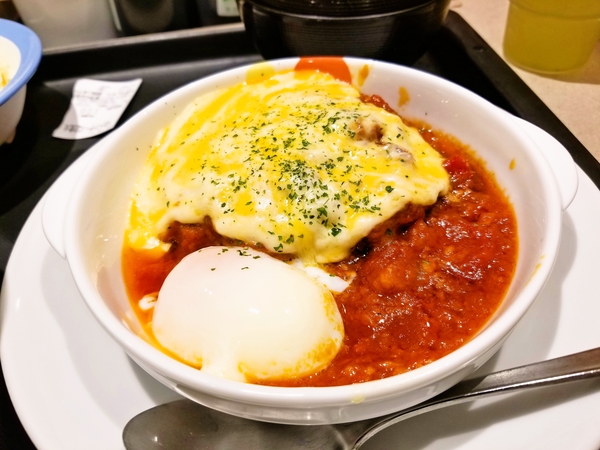 うまトマハンバーグ定食