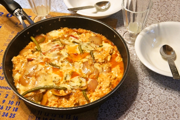 リゾットでランチ