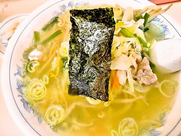 関西では見掛けないタンメン