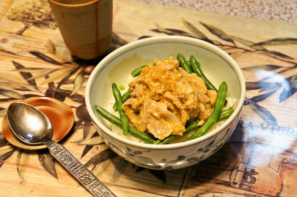 おうちランチで豚丼