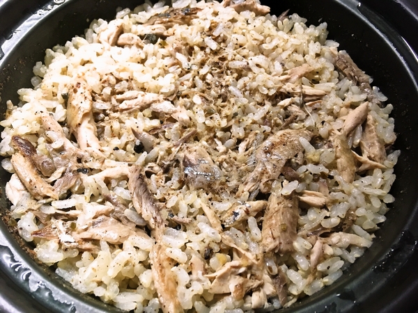 秋刀魚の炊き込みご飯❤️