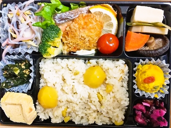 栗ご飯幕の内弁当