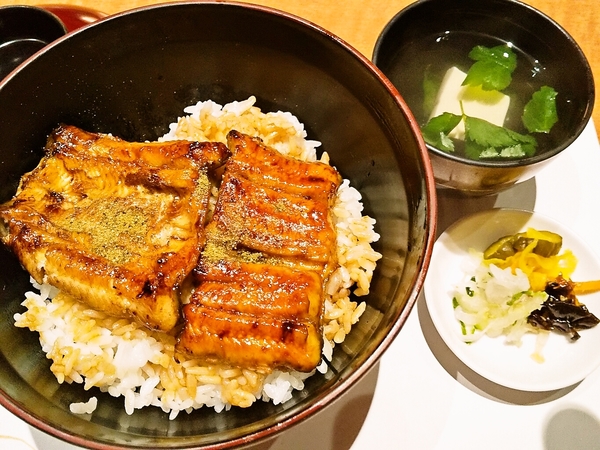 関東風うな丼小