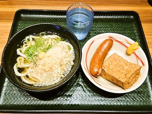 小うどんとおでん(はなまるうどん)
