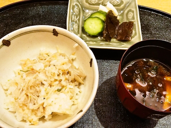 土鍋で炊いたご飯