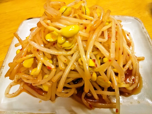 ピリ辛もやしナムル